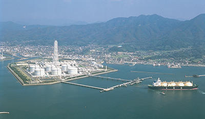 柳井発電所の写真