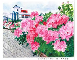 尾崎恭子水彩画教室展　展示作品