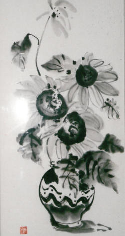 松江水墨画研究会 春季作品