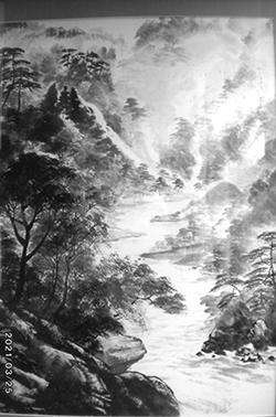 水墨画作品画像
