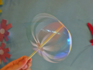 シャボン玉スティックの作品例