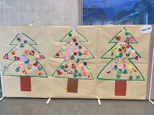 クリスマスオーナメントの作品例