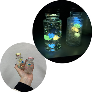 ひかる！ふしぎなボトルの作品例