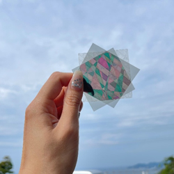 偏光板の作品例