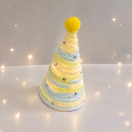 ふわふわクリスマスツリーの作品例