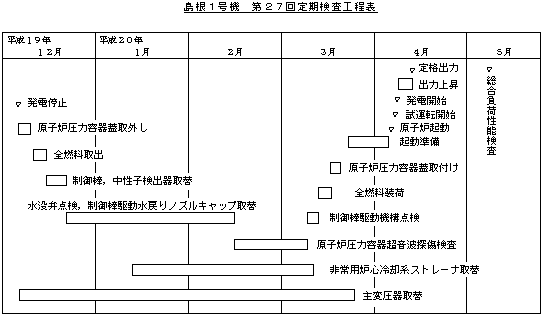 定期検査工程表(詳細図)