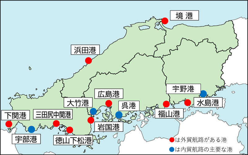 国際コンテナ定期航路