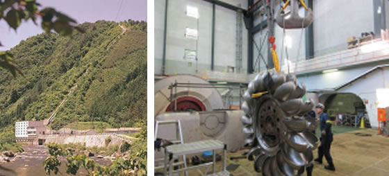 Shibakigawa Daiichi power station