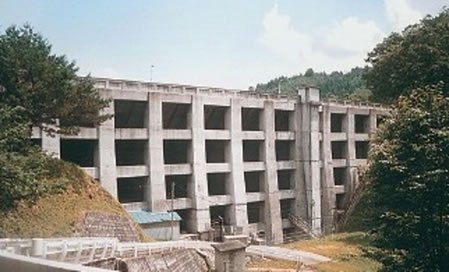 Buttress dam