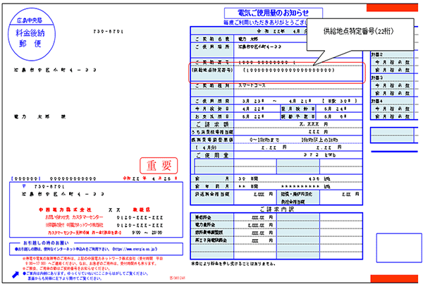 ご使用量のお知らせ