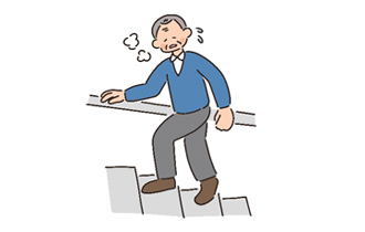 息切れのイメージ