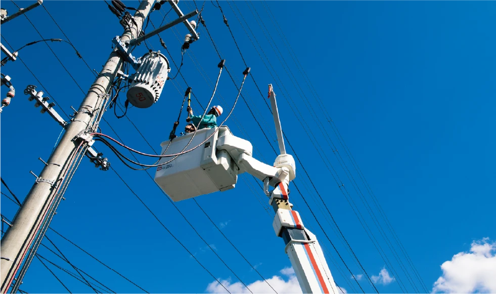配電のイメージ