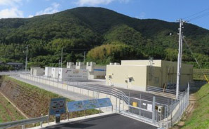 西ノ島変電所「ハイブリッド蓄電池システム」